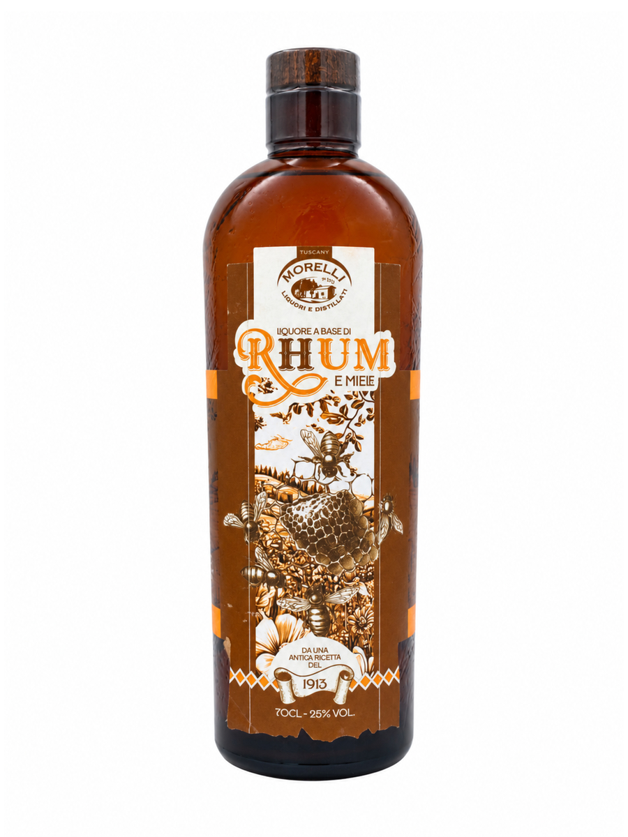 Morelli Rum-Based Honey Liqueur 70cl
