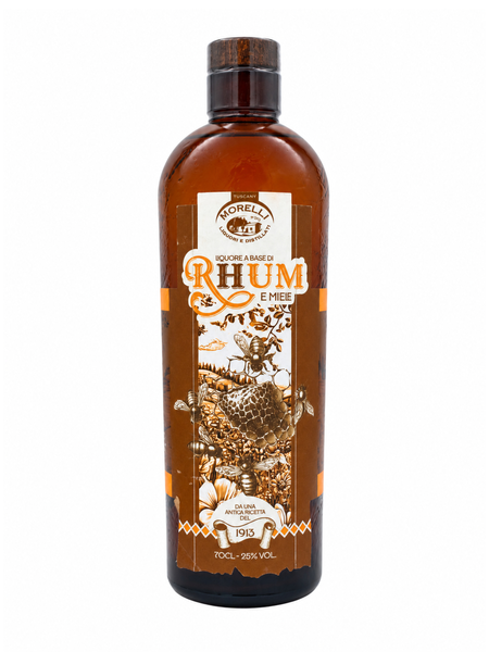 Morelli Rum-Based Honey Liqueur 70cl